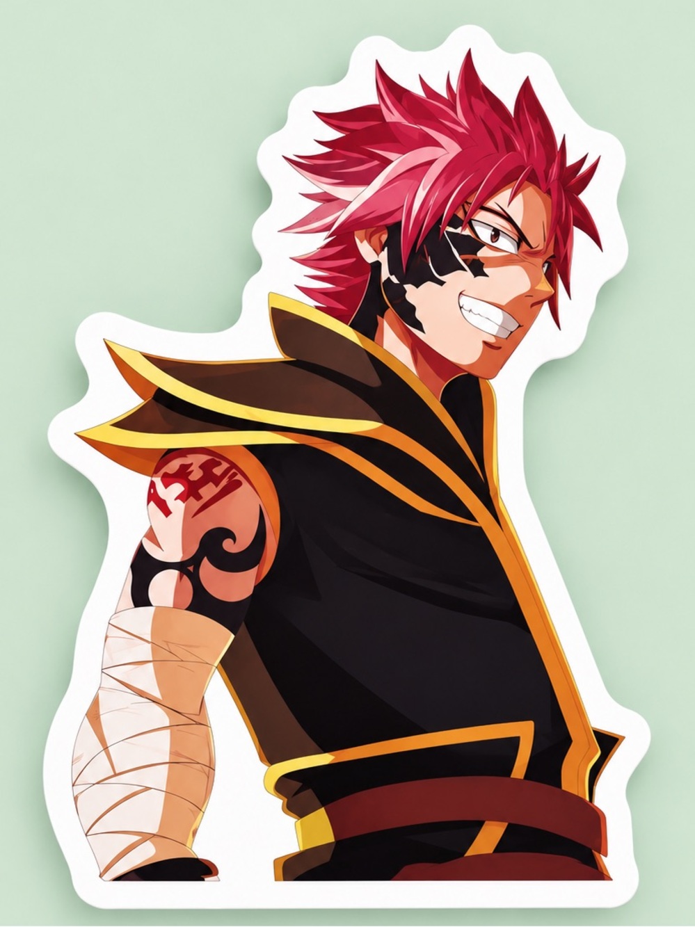 Natsu Dragneel | Fairy Tail | Anime Vinyl Sticker | 5/$10